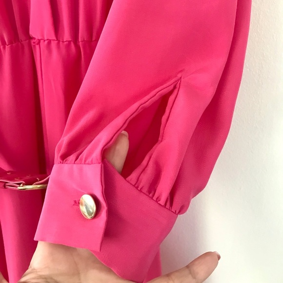 Vintage 1980’s hot pink secretary dress - Picture 7 of 13